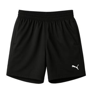 푸마 ESS 로고 우븐 드라이셀 5인치 남자 러닝 반바지 블랙 682602-01