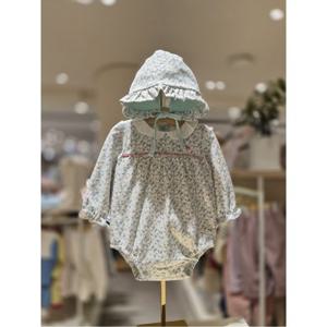 블루독베이비 10 25FW 신상 (MN)폼폼플라워세트바디슈트 (245A7004015)
