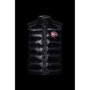 캐나다구스 다운 베스트 with 로고 2229M0BLACK