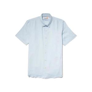 23SS Timberland Light 블루 셔츠 With 쇼트 Sleeves TB0A2DCC9401