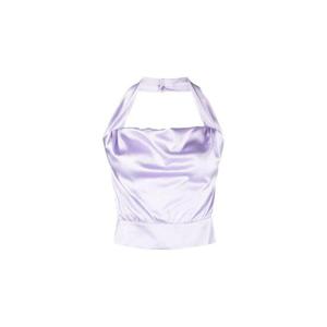 25 FW 핀코 실크 홀터 넥 탑 100188ZR64YA7 TP444697575