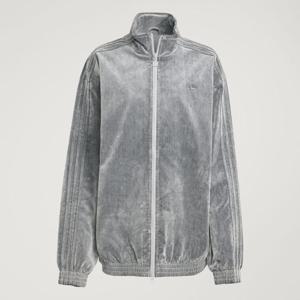 아디다스 브러쉬드 트윌 오버사이즈 파이어버드 트랙탑 JW7330 G