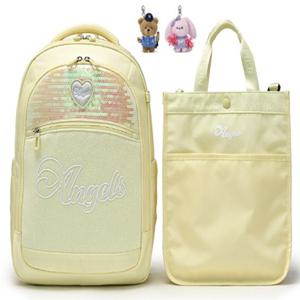 MLB 키즈 엔젤스 책가방 세트(7FBKB046-41YEL)