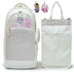 MLB 키즈 엔젤스 책가방 세트(7FBKB046-41CRS)