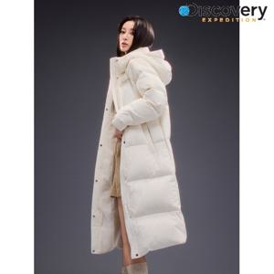 [디스커버리] 여성 반슬리 다운 롱패딩 DWDJ8F056-CRS