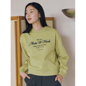 [폴햄] 여 플리스 그래픽 맨투맨 PHF4TR2020