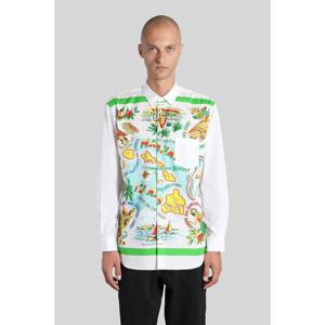 꼼데가르송 긴팔 셔츠 426275 FP B013 W25 WHITE