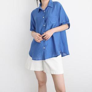 빅사이즈 505 올데이윈디카라버튼셔츠 DLYQ993