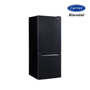 [캐리어] 클라윈드 120리터 2도어 콤비 냉장고 KRDC120BEM1 블랙메탈 무료방문설치