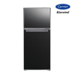 [캐리어] 클라윈드 155리터 2도어 슬림 냉장고 CRFTD155BDE 블랙메탈 무료방문설치
