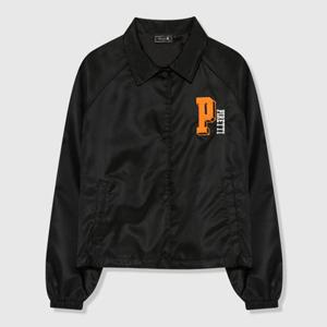 [피레티골프] TWU22150 여성 바시티 코치자켓