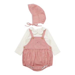 [블루독베이비]PK)깅엄체크SET바디수트 45C13-604-02