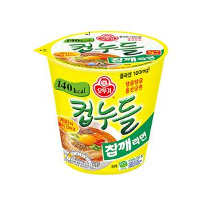 컵라면 소컵 오뚜기 컵누들 참깨라면 37.5g 12개