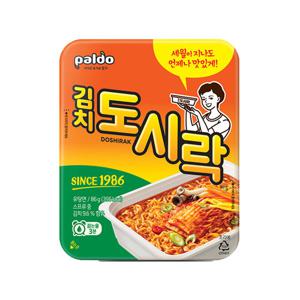 컵라면 소컵 팔도 김치 도시락 86g 24개