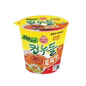 컵라면 소컵 오뚜기 컵누들 로제맛 49.8g 15개