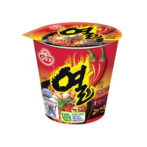 컵라면 소컵 오뚜기 열라면 62g 15개