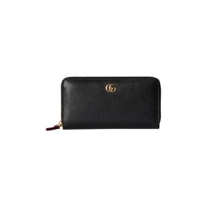구찌 바이컬러 GG 마몽 집 어라운드 월렛 블랙 레드 456117-AAE5F-1062