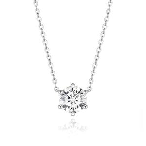 [로제도르] 드롭렛프롱 랩다이아 1캐럿 목걸이_2C0100019