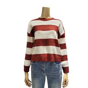 [반에이크]스트라이프 크롭 니트 VB5YKTMG08Z