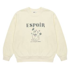 [소이]여자 겨울이월 냥이기모맨투맨티(24W0491)