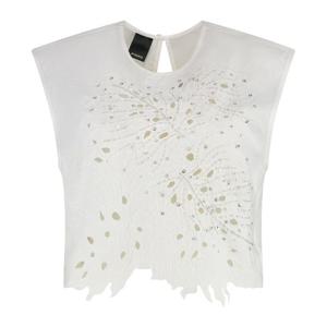 핀코 트루 컬러 코튼 크롭 탑 104850A2H0 Z05