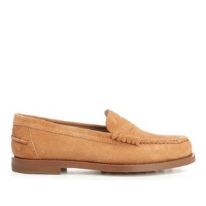 토즈 엠보스드 모노그램 스웨이드 모카신 XXW34L0IO11RE0 S001