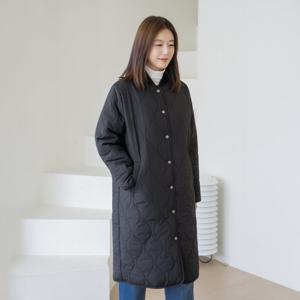 엄마옷 마담4060 노카라패딩롱점퍼 중년여성 데일리 -ZJP2511016-