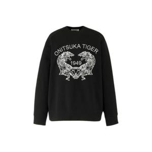 오니츠카타이거 긴팔 티셔츠 2183B406 001 BLACK DOM