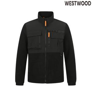 [웨스트우드]남성 겨울 우븐 하이브리드 플리스 뽀글이자켓 WO4MNJF281
