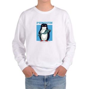 맨투맨 펭귄 생선 penguin 물고기 fish 신선해요 생선