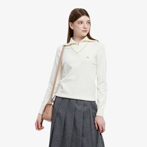 라코스테 공식 여성 반집업 윙카라 스웨터 AF708E-55N 001