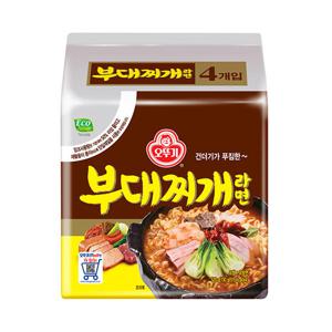 봉지라면 오뚜기 부대찌개 라면 130g 32개