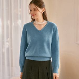 [포커스]레이스 폴라 앙고라 터치 니트 PBBF5W3KT2311