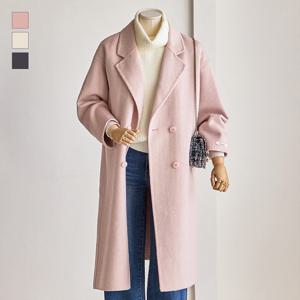 [커스텀에이블] 베이직 더블 핸드메이드 코트_T2511CT007D