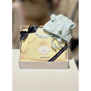 블루독베이비 10 25FW 신상 (YE)도기쭈글퀼팅세트우주복 (045C7004103)