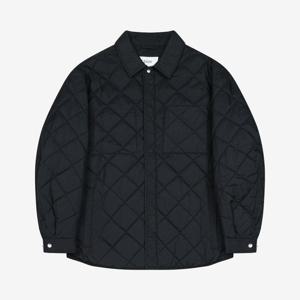 [지이크]퀼팅 셔켓 점퍼 블랙 PJMAX6015 H