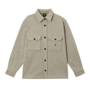 M 캉골긴팔티 CQK KRFC-SH70680LB 더블 포켓 쿠션 셔츠 7068 라이트베이지