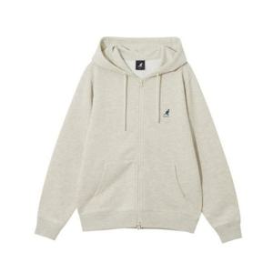 M 캉골후드집업 CQK KRFC-ZU51400OM 클래식 로고 집업 5140 오트밀