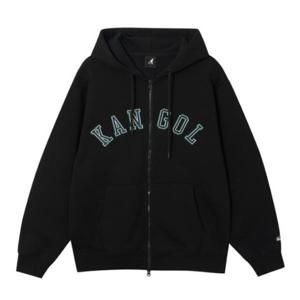 M 캉골후드집업 CQK KRFC-ZU51410BK 레터 집업 5141 블랙