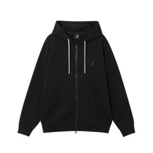 M 캉골후드집업 CQK KRFC-ZU51400BK 클래식 로고 집업 5140 블랙