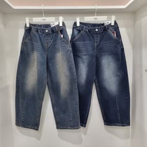 [행텐주니어]기모 밴딩 벌룬핏 청바지14540-155-809-10