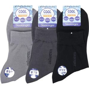 남성 슬래진져 쿨 신사 정장 단목 시원한 여름 양말 10켤레 세트