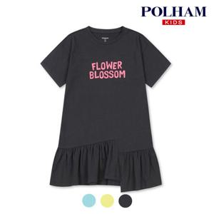 [폴햄키즈][폴햄키즈] 여아 반팔 프릴 원피스_PKB2OO2520