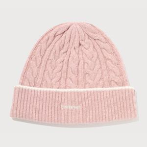 [커버낫]커버낫 로고 케이블 램스울 비니 핑크 CO2504CA10PI