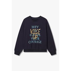 VOV보브 레터링 프린트 크루넥 맨투맨 (7156140004)