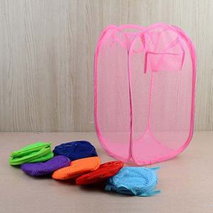 다용도 접이식 빨래바구니 접이식바구니 빨래망 접이식바구니 빨래망 빨래바구니 다용도바구니 망사빨래바구니