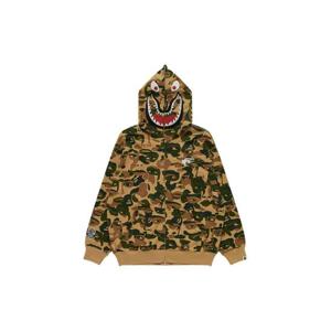 베이프 x 키드슈퍼 카모 샤크 풀 집 후드 그린 -1L23-115-909Green