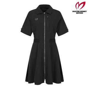 마스터바니  (421C3JO256) 여성 밴딩 로고 포인트 집업 원피스