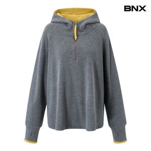 [BNX]반집업 풀오버 데일리 후드 티셔츠 (BX4TS016L0)