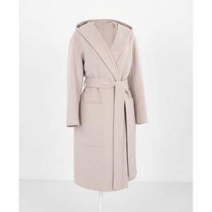 24SS 막스마라 여성 에스 PRISCILLA 벨티드 울 코트(다크핑크) 2419011071600 700 064